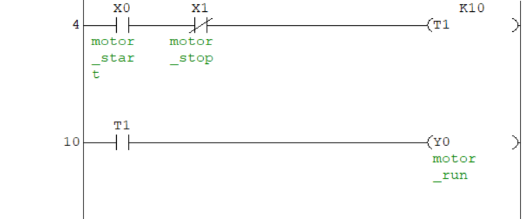 Mitsbushi Gx developer instrunction example